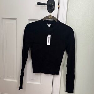 NWT Garage Black Long Sleeve Shirt